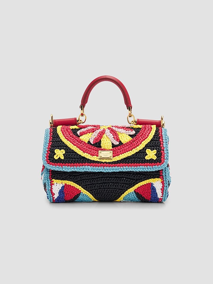 Women's Anticipo Carretto Top Handle Bag - Multi Red