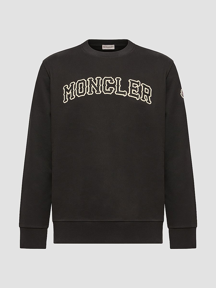 Men's Sweatshirt in Cotton - Black - Size XXXL