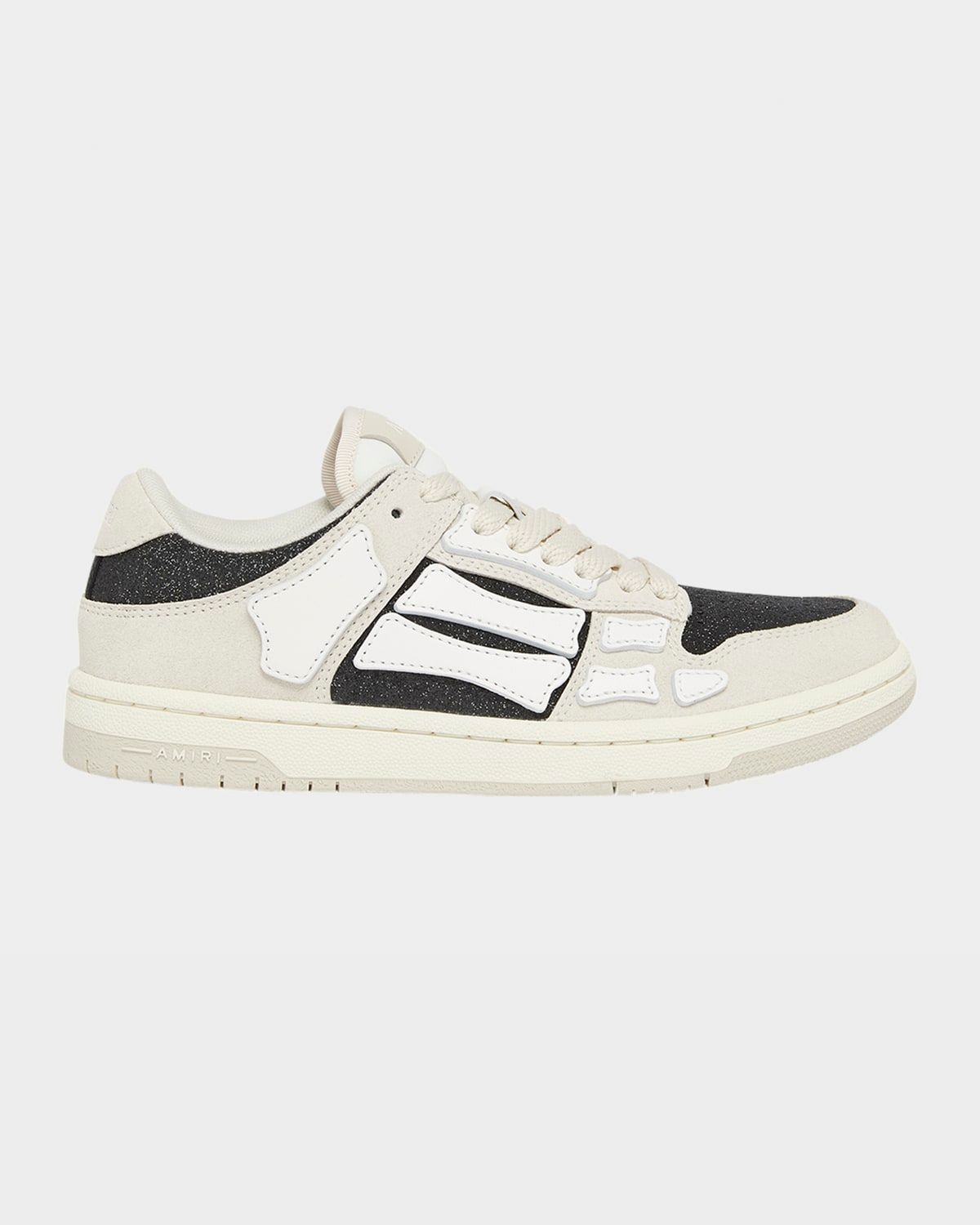 Pacific Bones Mixed Leather Sneakers