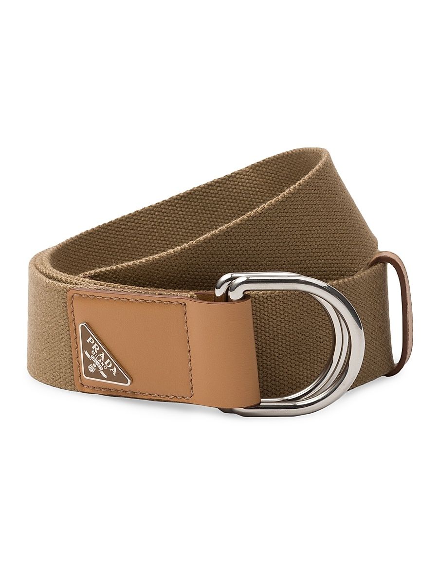 Men's Cotton Belt - Khaki - Size 44