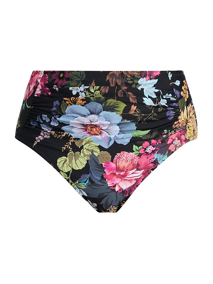 Women's Baccara Ruched Bikini Bottom - Baccara - Size Large