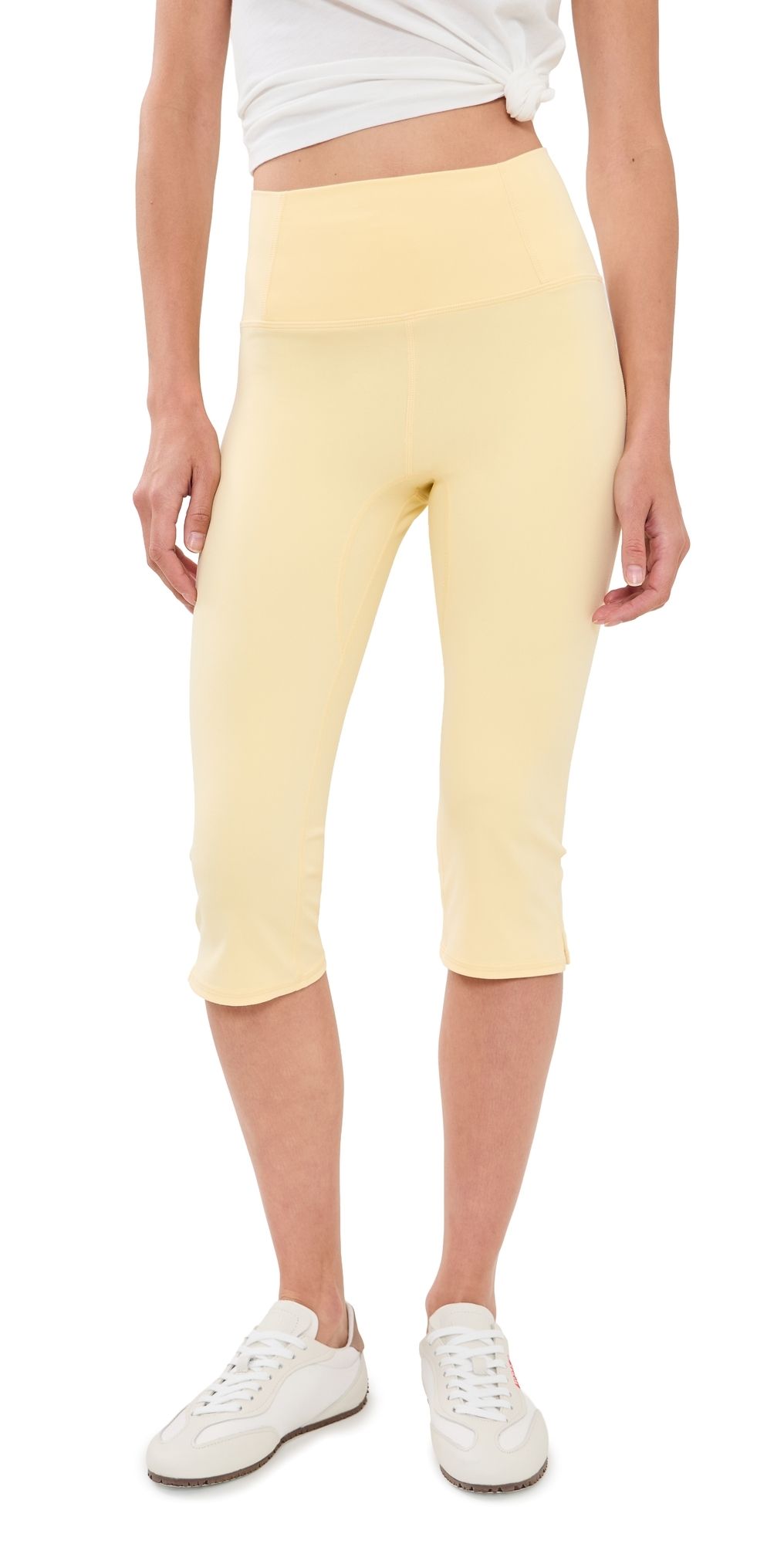 FP Movement Never Better Mini Flare Leggings Sunlit Yellow L