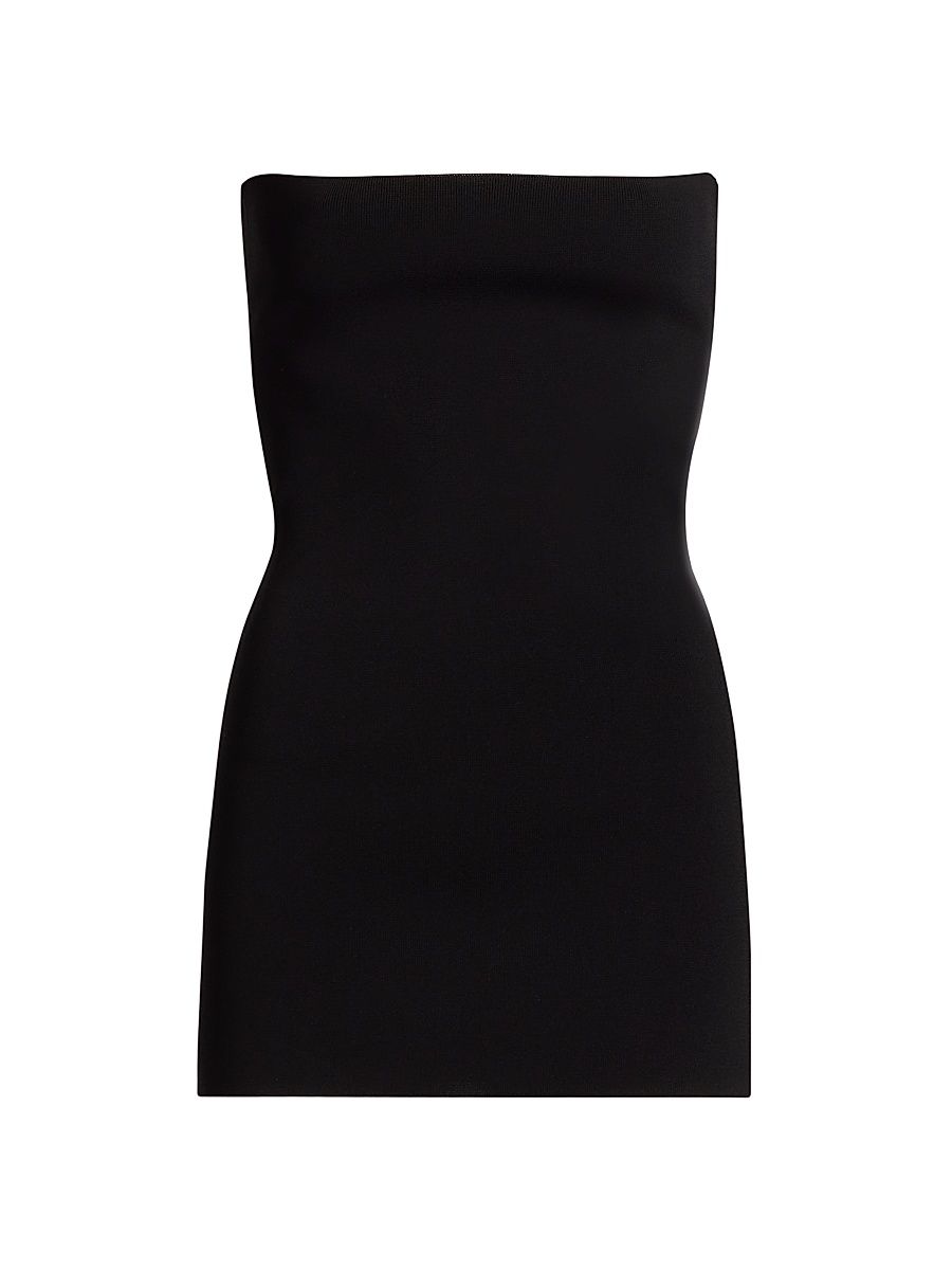 Women's Jersey Longline Tube Top - Black - Size Large