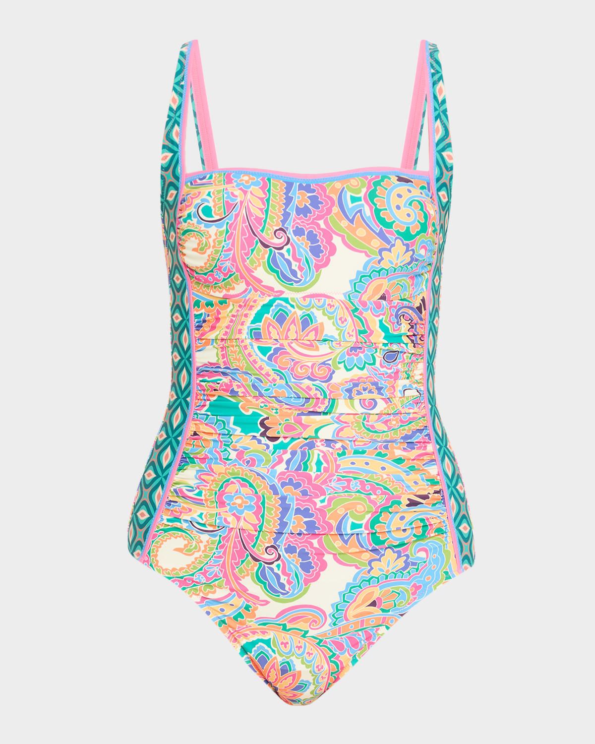 Marilyn Ruched One-Piece Swimsuit