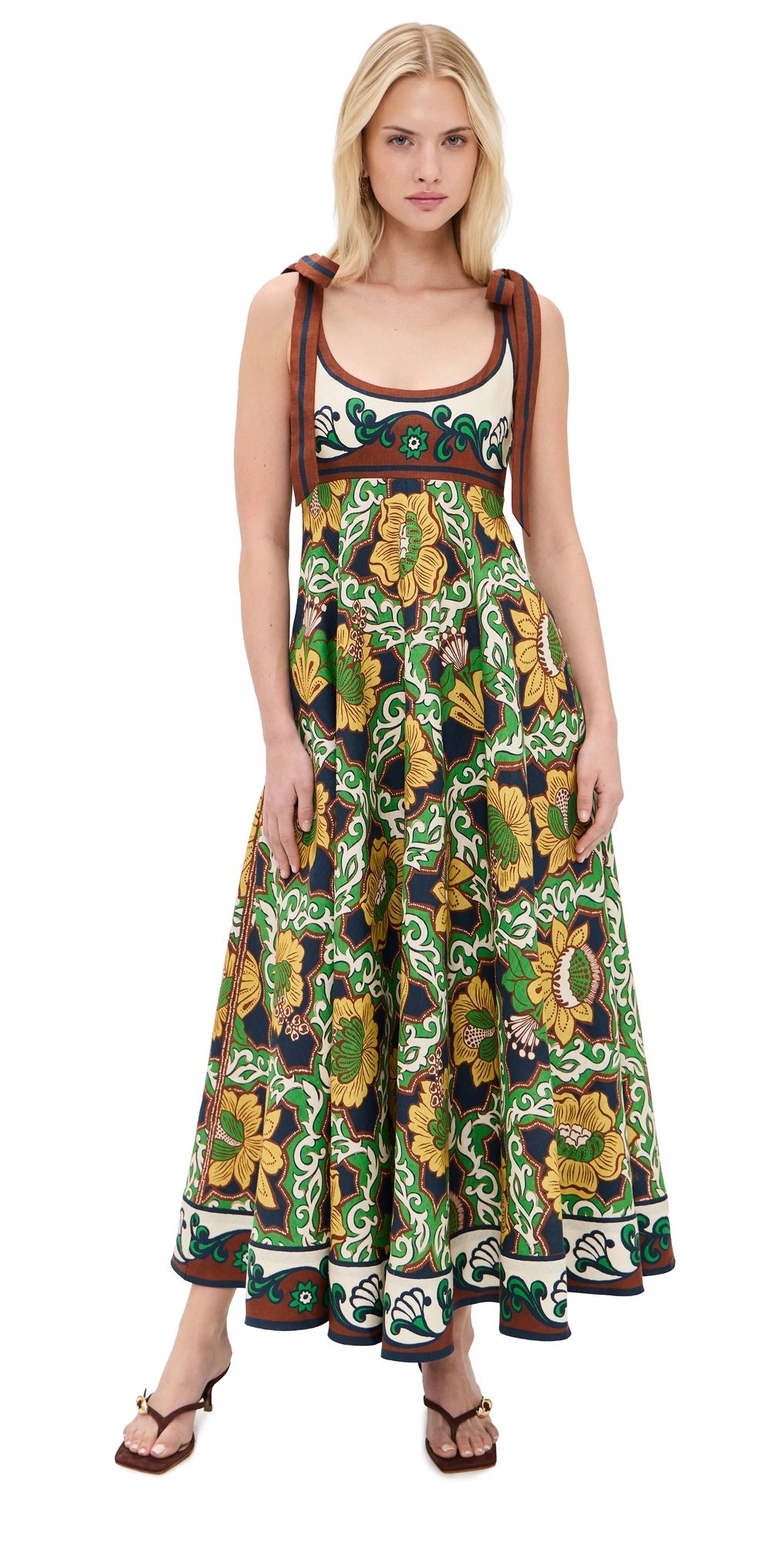 ALÉMAIS Liana Ballet Sundress Multi 6