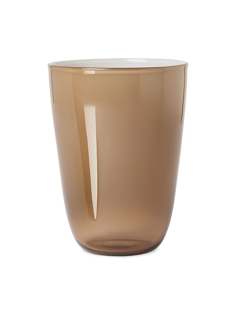Nuanced Murano Glass Vase - Natural