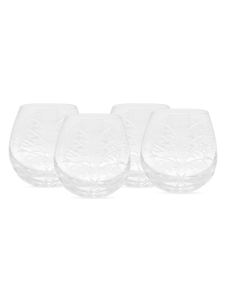 Velada Magica Glass Tumblers 4-Piece - Clear