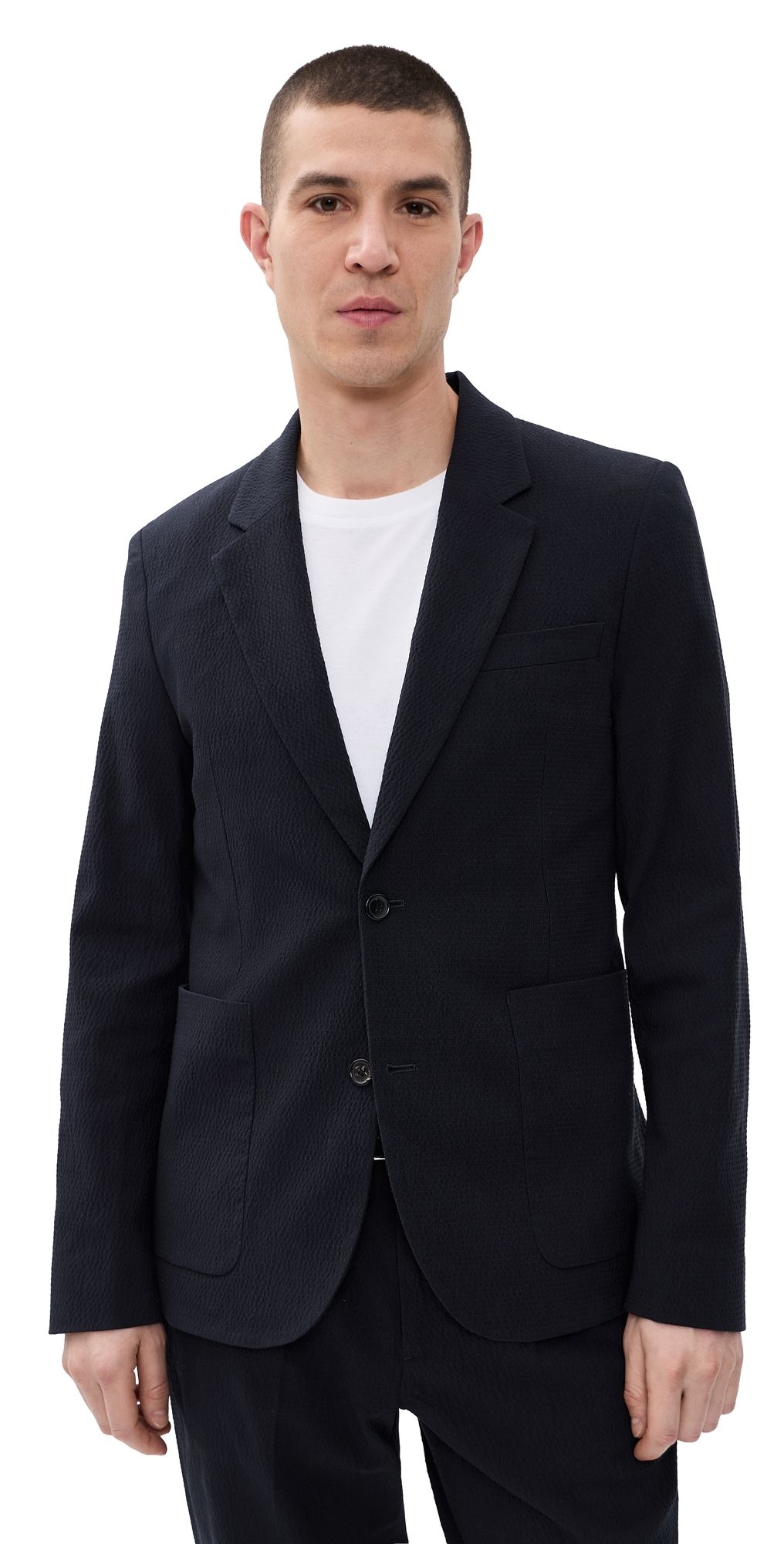 PS Paul Smith Buggy Lined Blazer Dark Navy 42