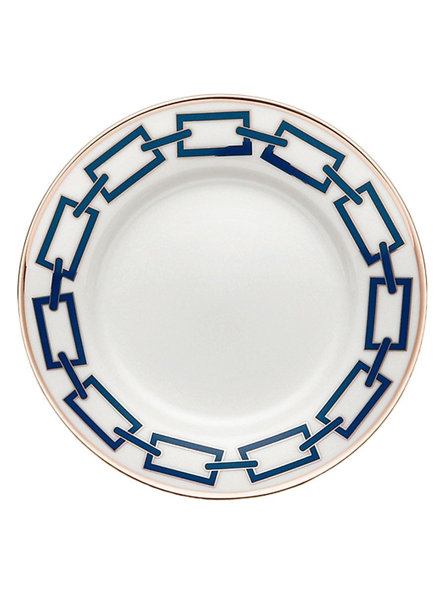 Catene Bread Plate - Blue