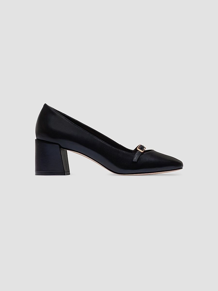 Women's Amelie Block Heel Mary Jane Pumps - Black - Size 11
