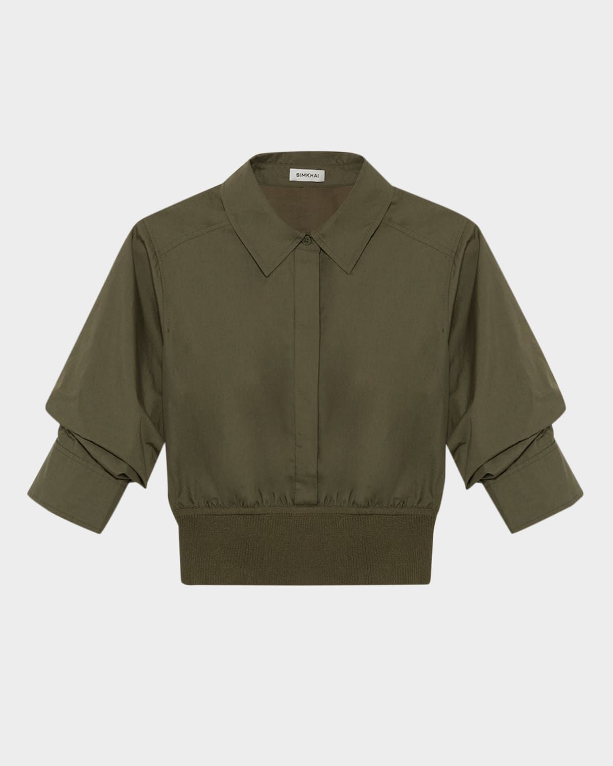 Stiles Knit Cotton Shirt