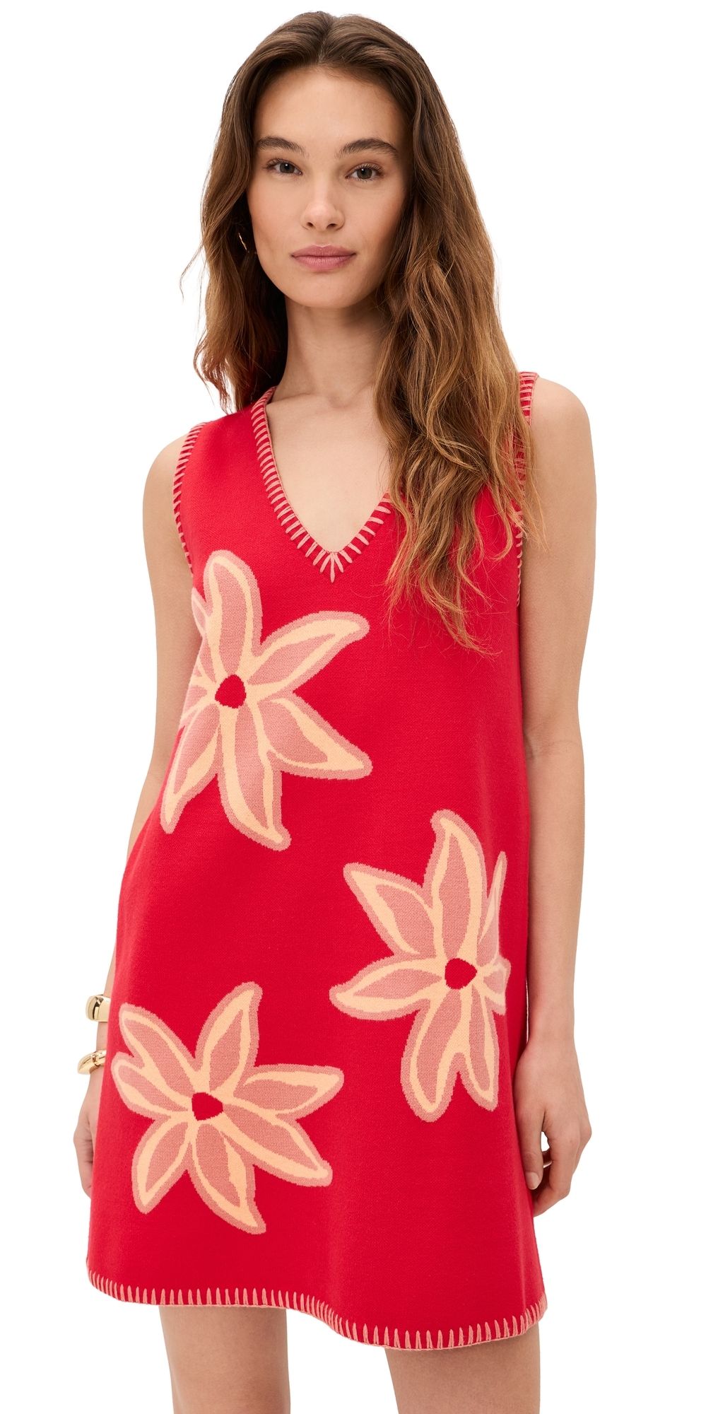 The Wolf Gang Aggie Mini Dress Rojo XL