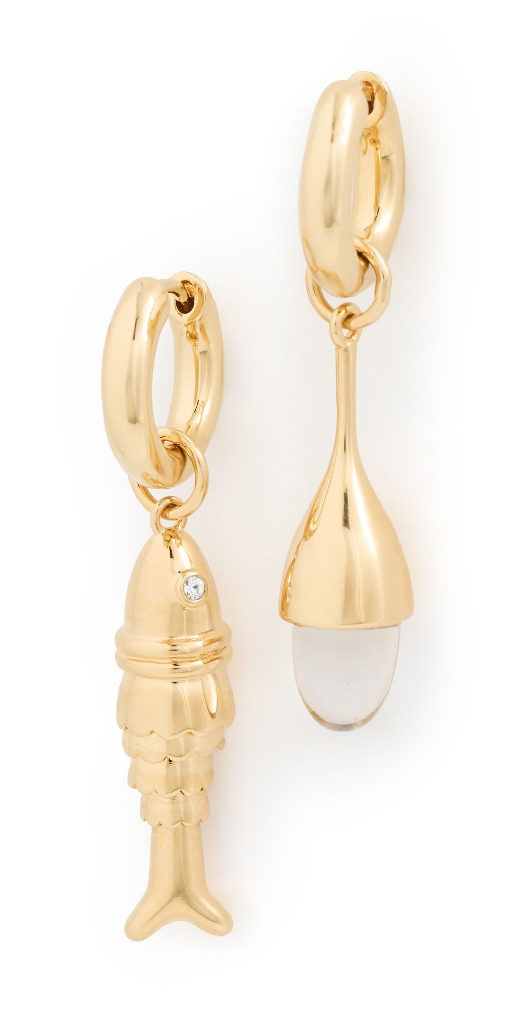 éliou Costa Earrings Gold One Size