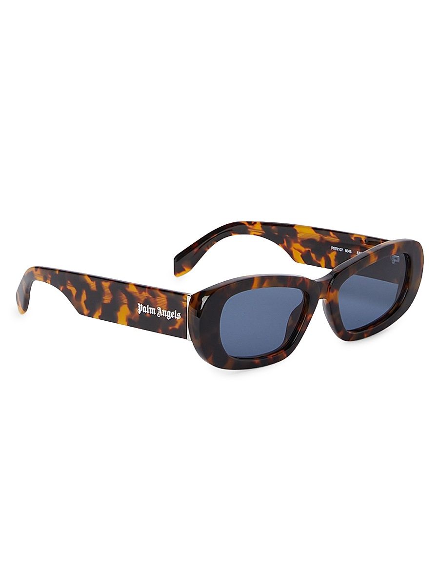 Women's Dana 53MM Oval Sunglasses - Brown