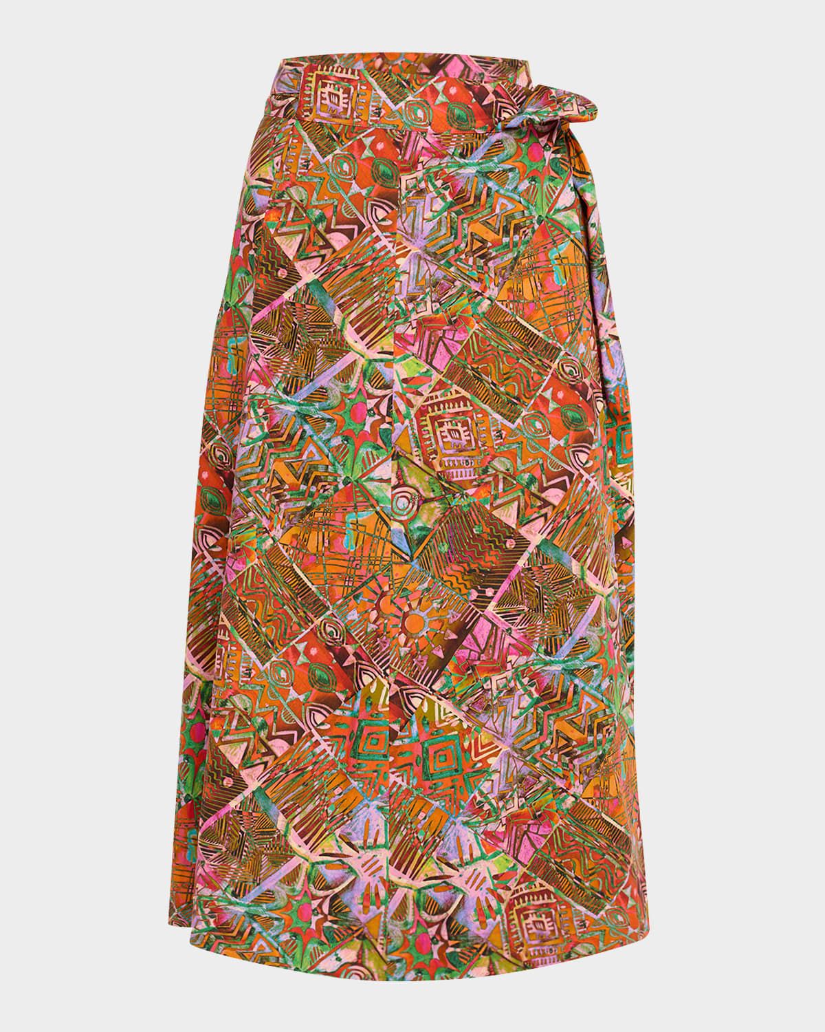 Tahiti Estine Wrap Skirt