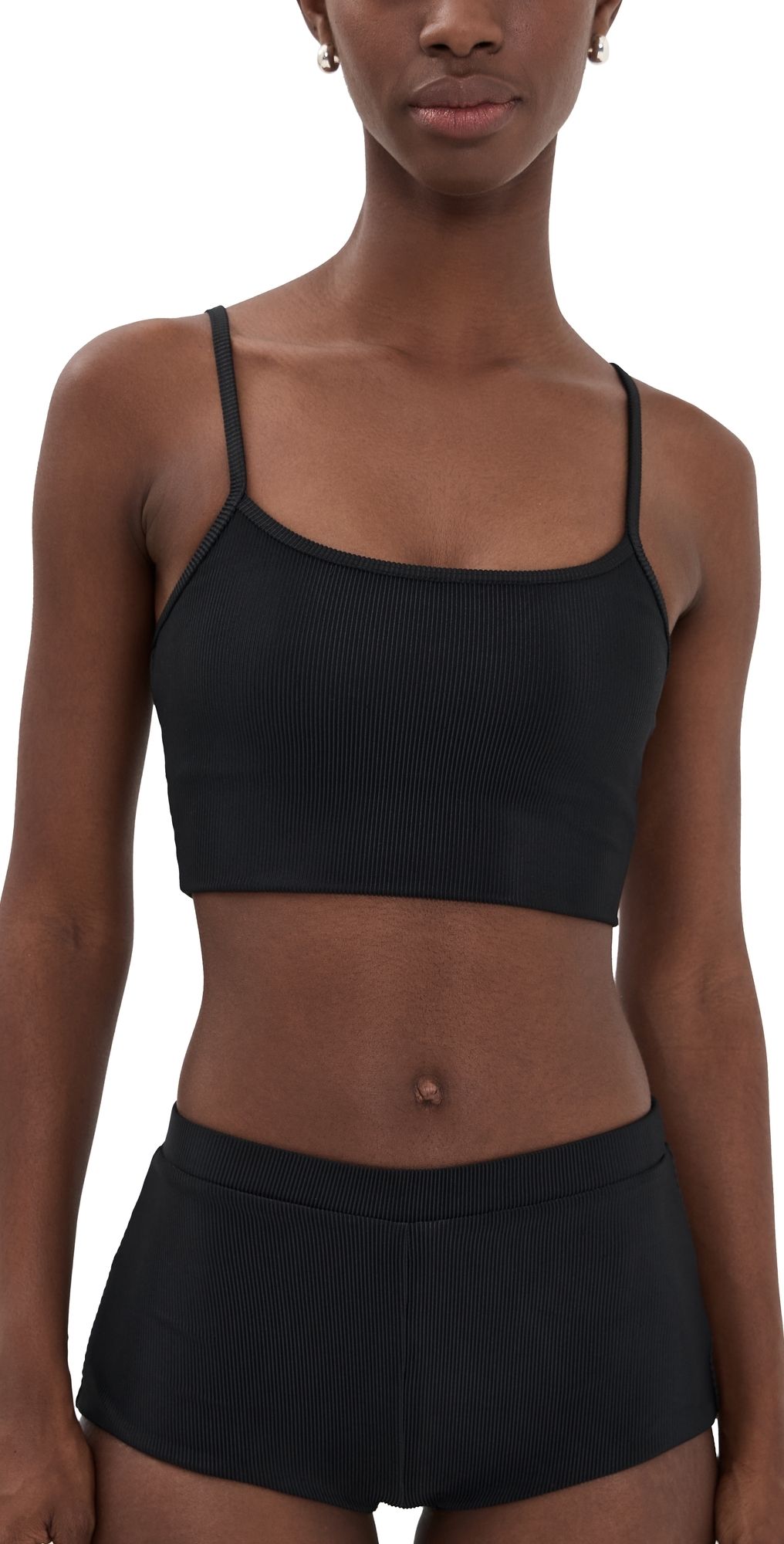 Beach Riot Elara Top Black L