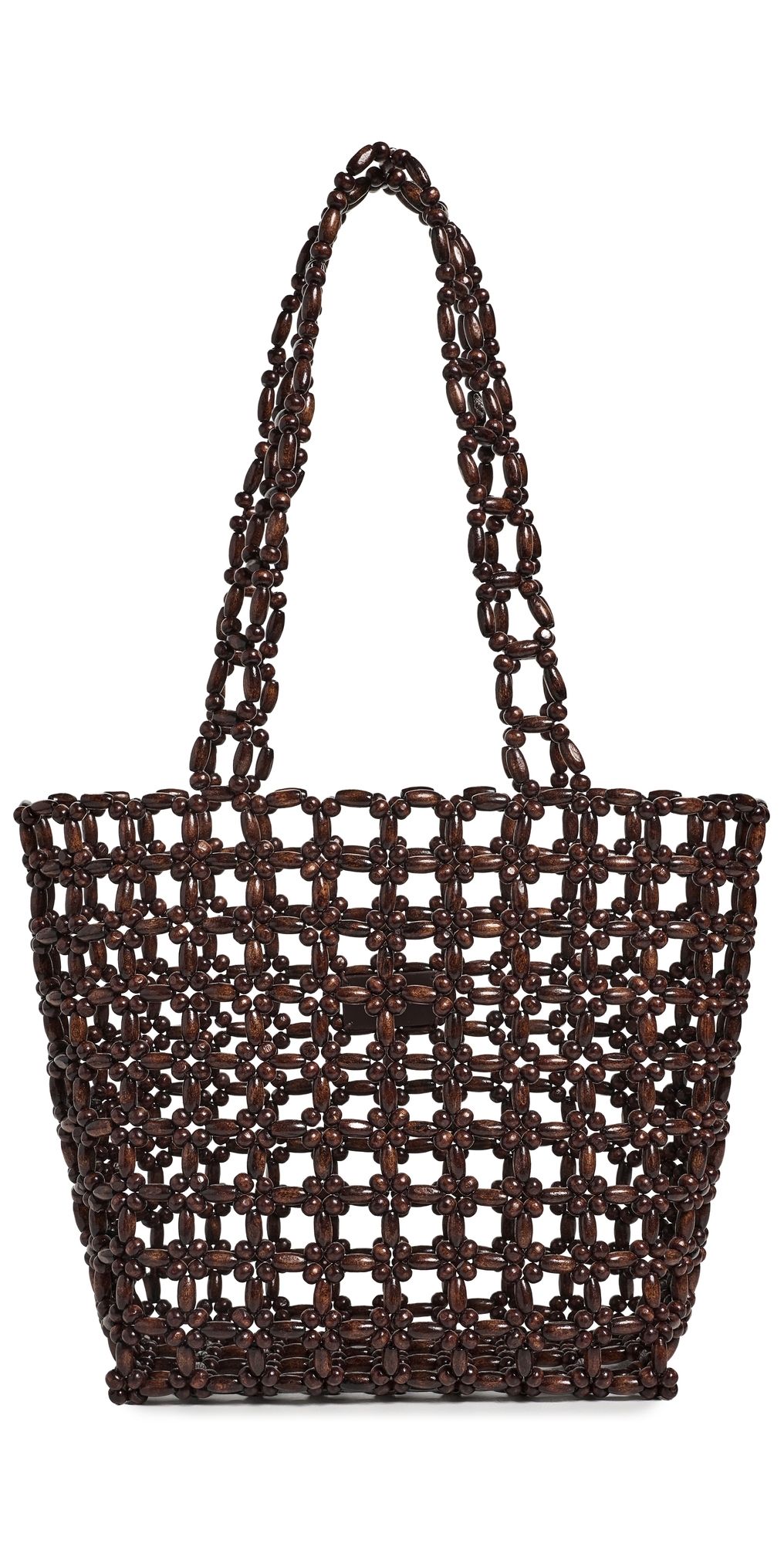 Madewell Beaded Tote Stained Bead Multi One Size