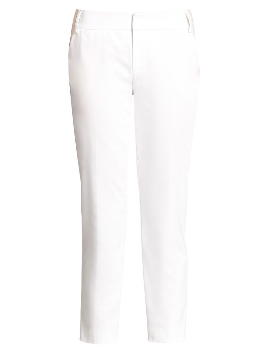 Women's Stacey Slim Pants - White - Size 12