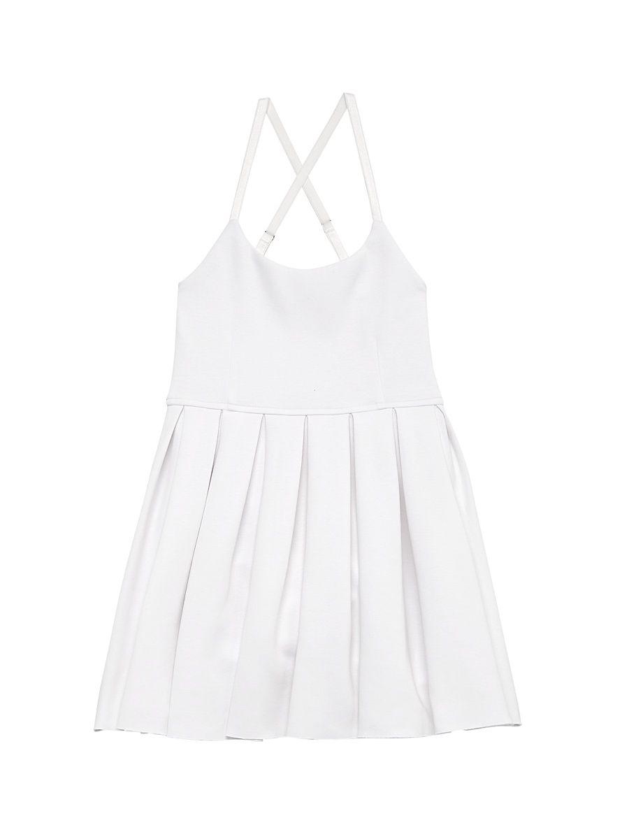Little Girl's & Girl's Sarah Sleeveless Dress - White - Size 10