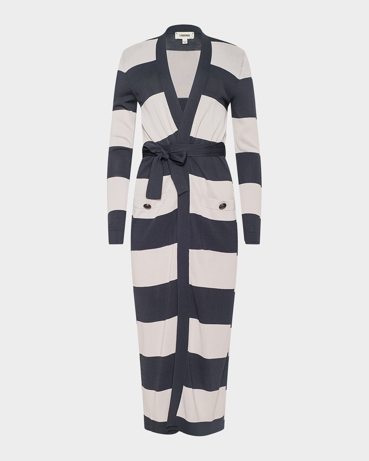 Berlin Striped Duster Cardigan