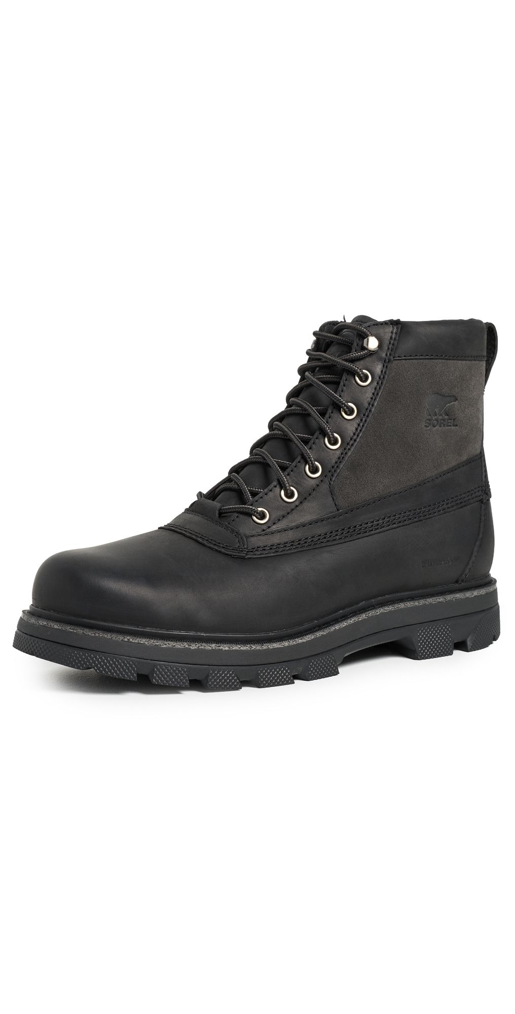 Sorel Lark-47 Water Resistant Boots Black 11
