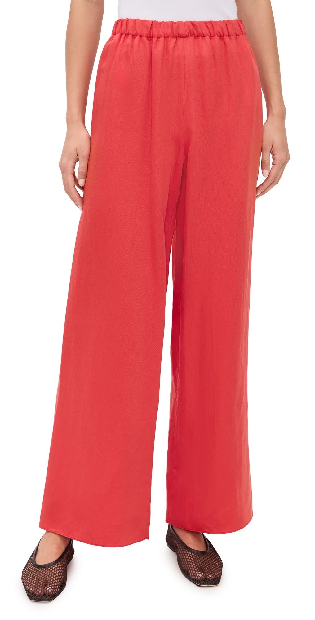 Jenni Kayne Summer Demi Pants Tomato XS