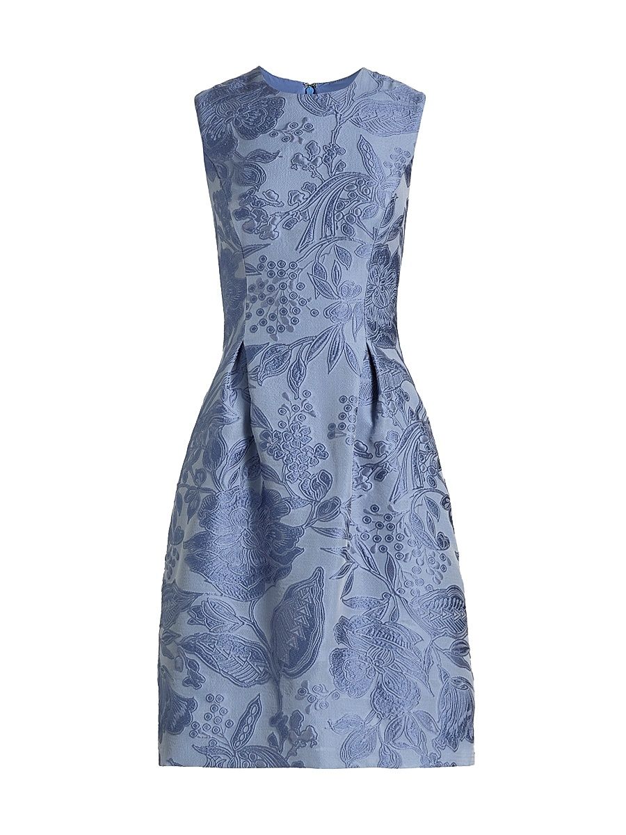 Women's Betsy Floral Fil Coupe Dress - Bluebell Multi - Size 2