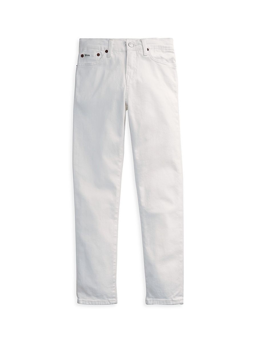 Little Boy's & Boy's Sullivan Straight-Leg Jeans - White - Size 20