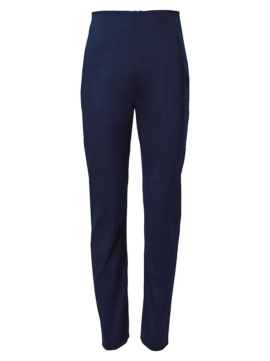 Women's Slim-Straight Mid-Rise Pants - Midnight - Size 12