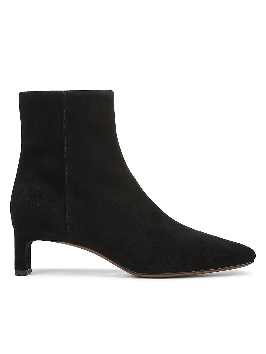 Women's Lilith 45MM Suede Ankle Boots - Black - Size 11