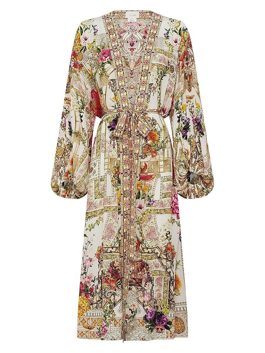 Women's Egyptian Rose Blouson Sleeve Dress - Egyptian Rose