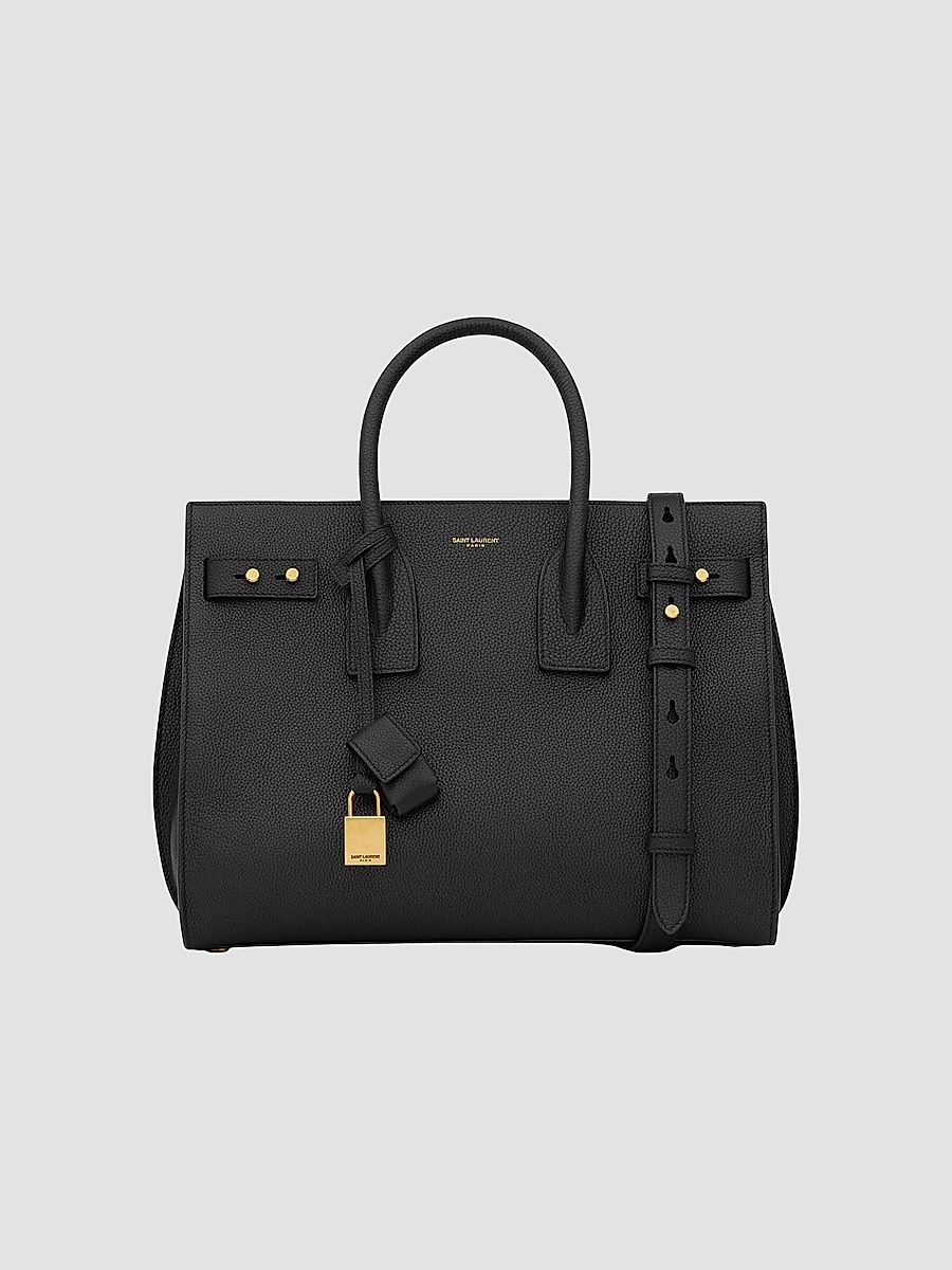 Saint Laurent Women's Sac De Jour Supple Top Handle Bag - Black