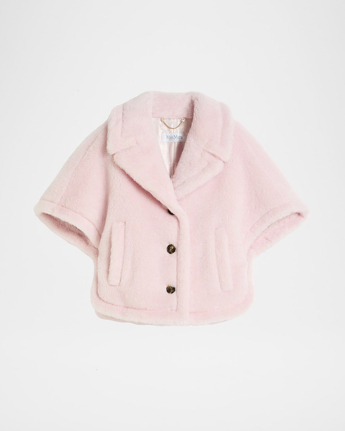 Teddy Alpaca-Blend Cape