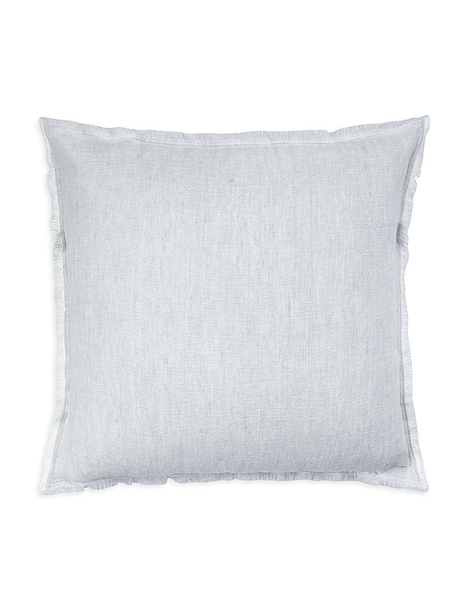 Anaya So Soft Linen Crossdye Down-Alternative Pillow - Grey