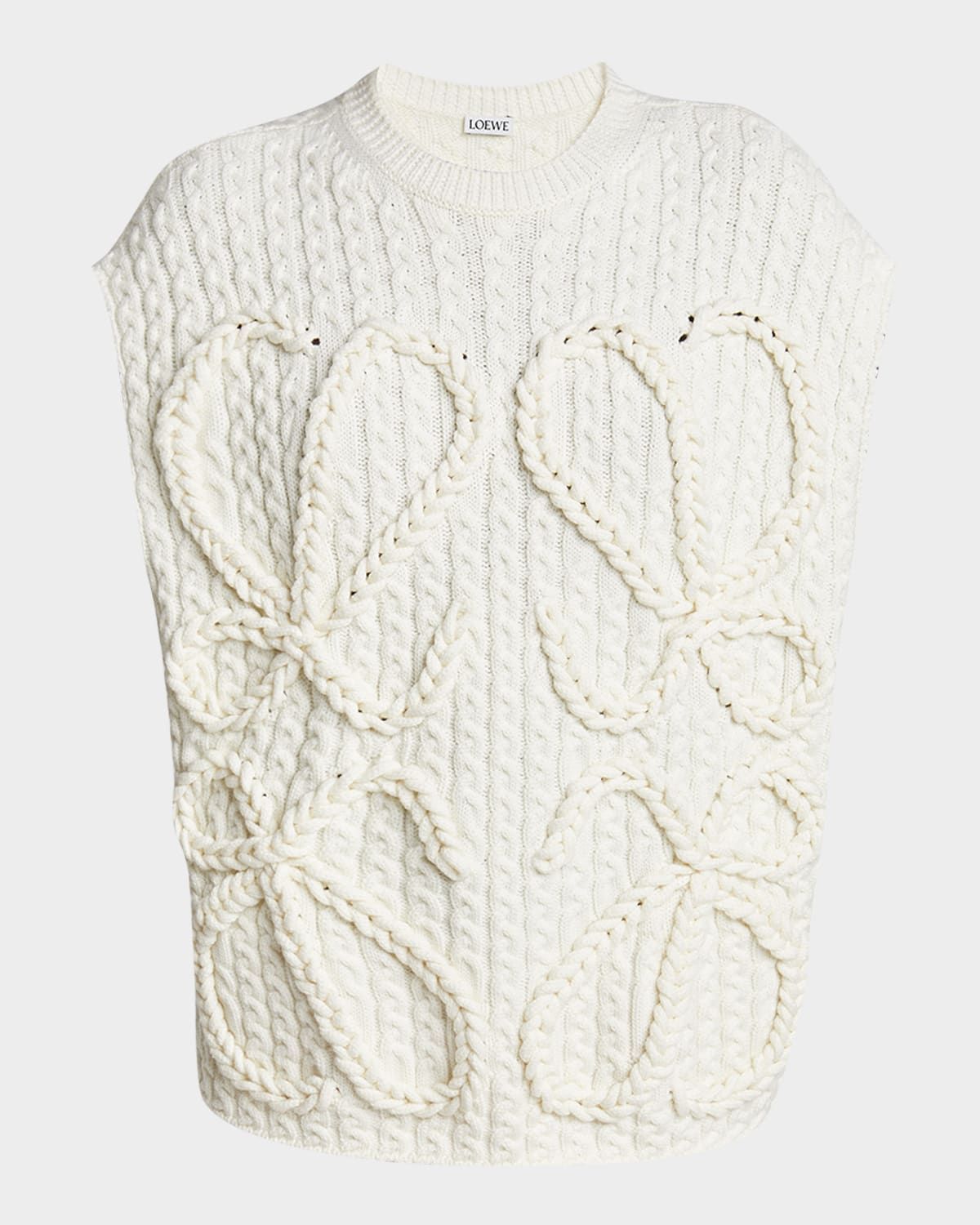 Anagram Sleeveless Sweater
