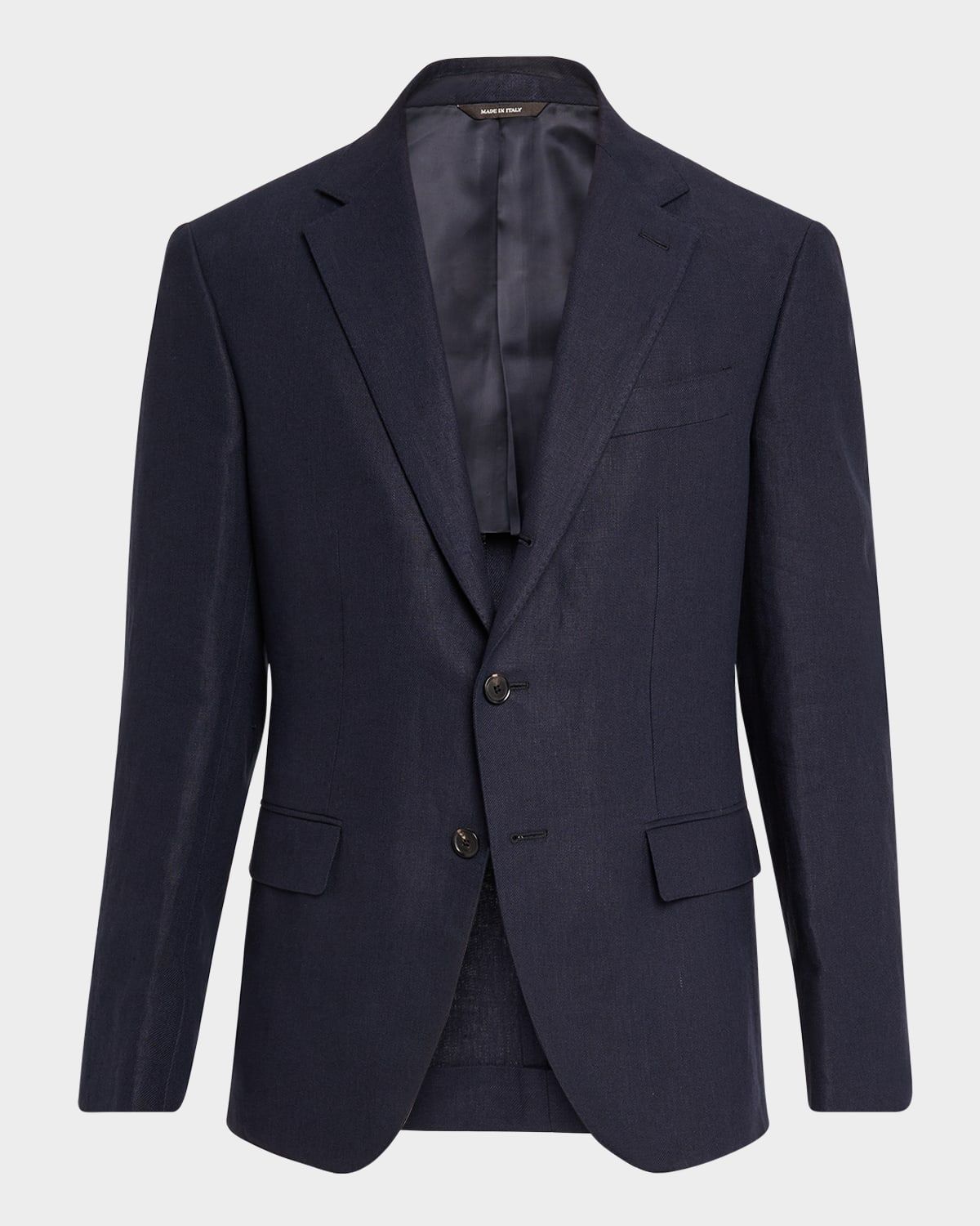 Men & apos;s Torino Linen Single-Breasted Sport Coat