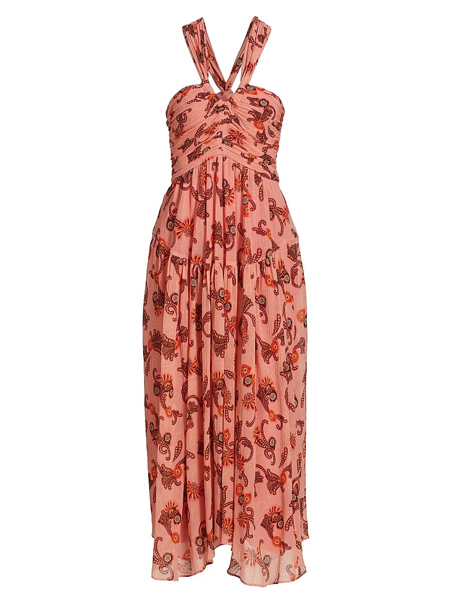 Women's Jaylin Printed Dress - Sandstone Multi - Size 10