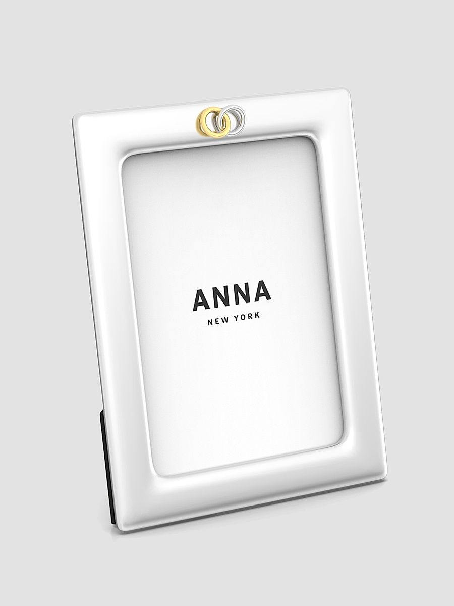 Ring 5" x 7" Frame - Silver Gold