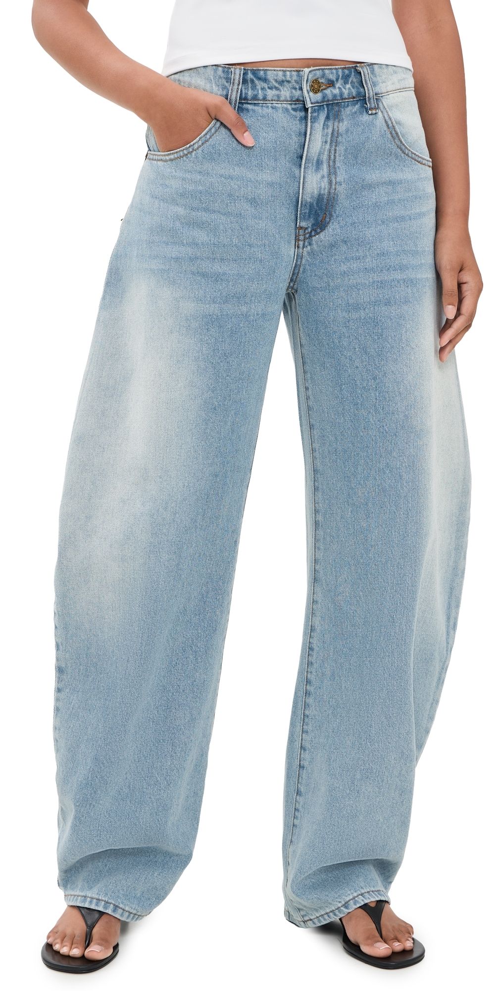 Lioness Horseshoe Jeans Light Denim L