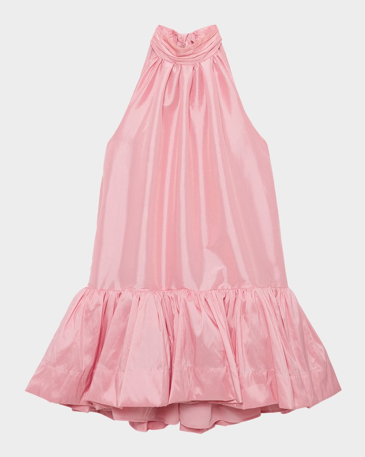 Hope Taffeta Bow Tie Mini Dress