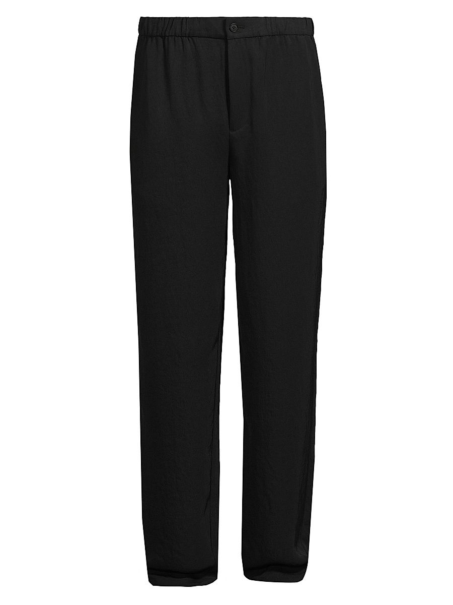 Men's Kip Soft Trousers - Black - Size Large