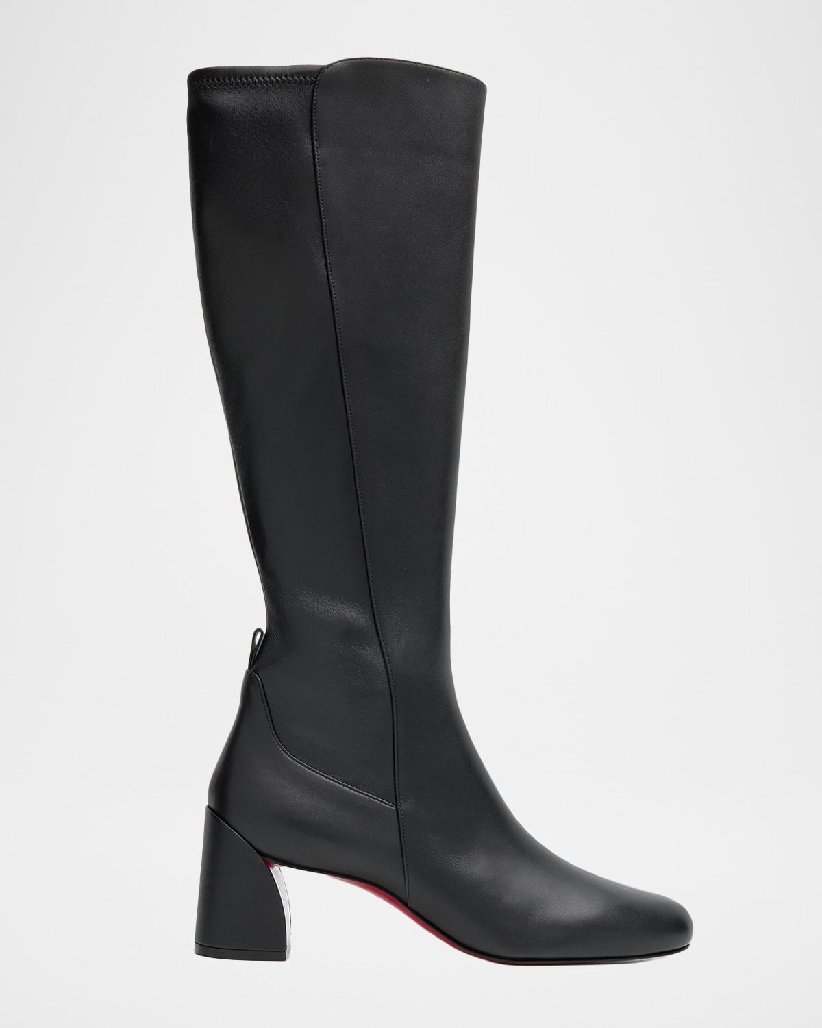 55mm Jane Botta Leather Knee-High Boots