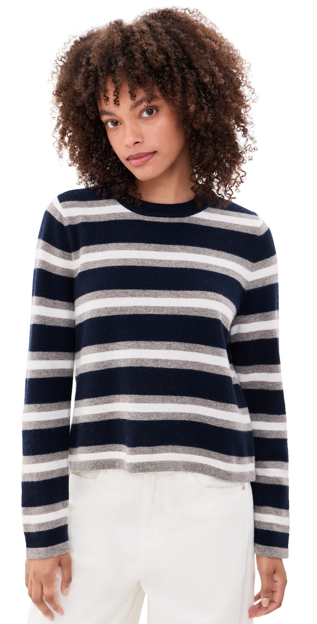XIRENA Maxwell Sweater MIDNIGHT IVORY L