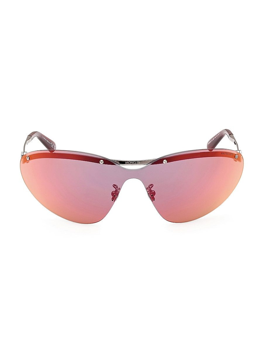 Women's Carrion Shield Sunglasses - Silver