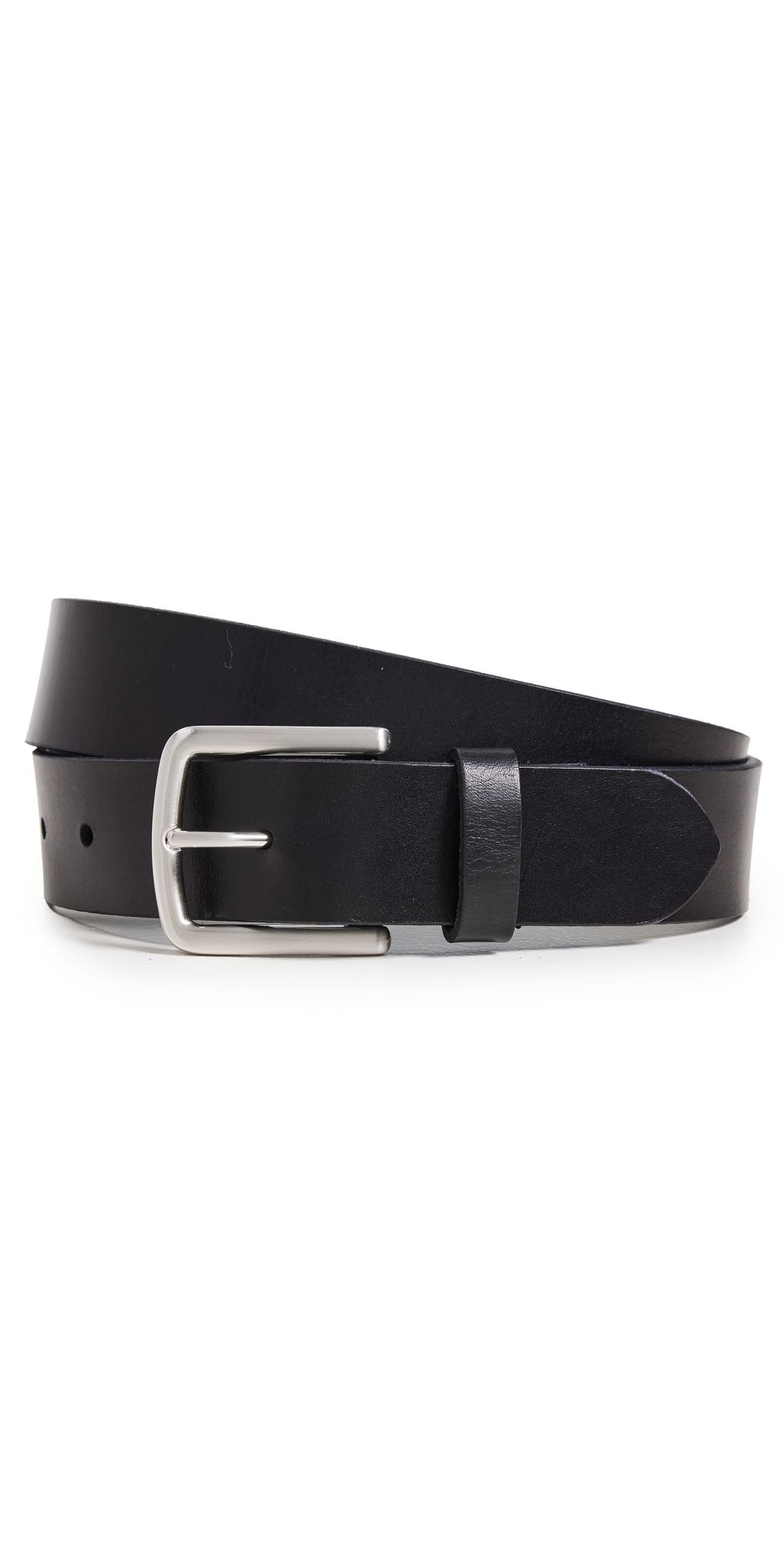 Faherty Leather Belt Black 38