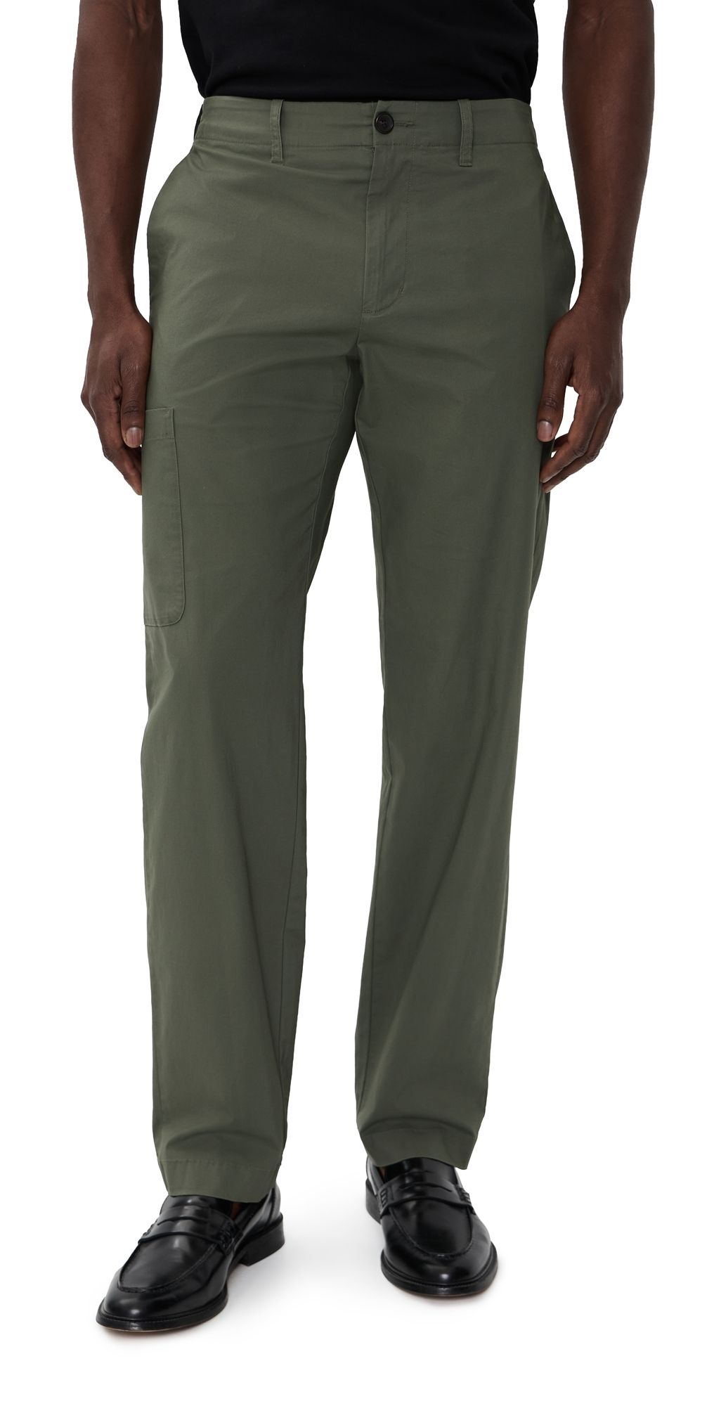 Vince Owen Side Pocket Trousers Coulter Green 33