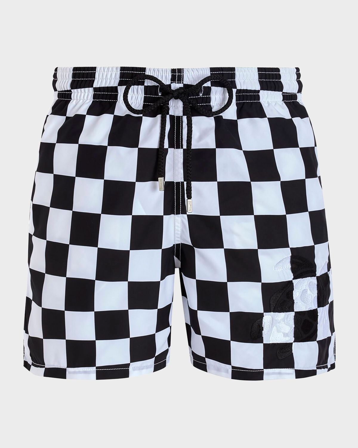 Men & apos;s Damier Check Swim Trunks