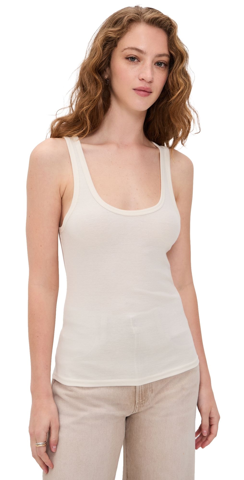 Faherty Featherweight Freestyle Tank Egret L