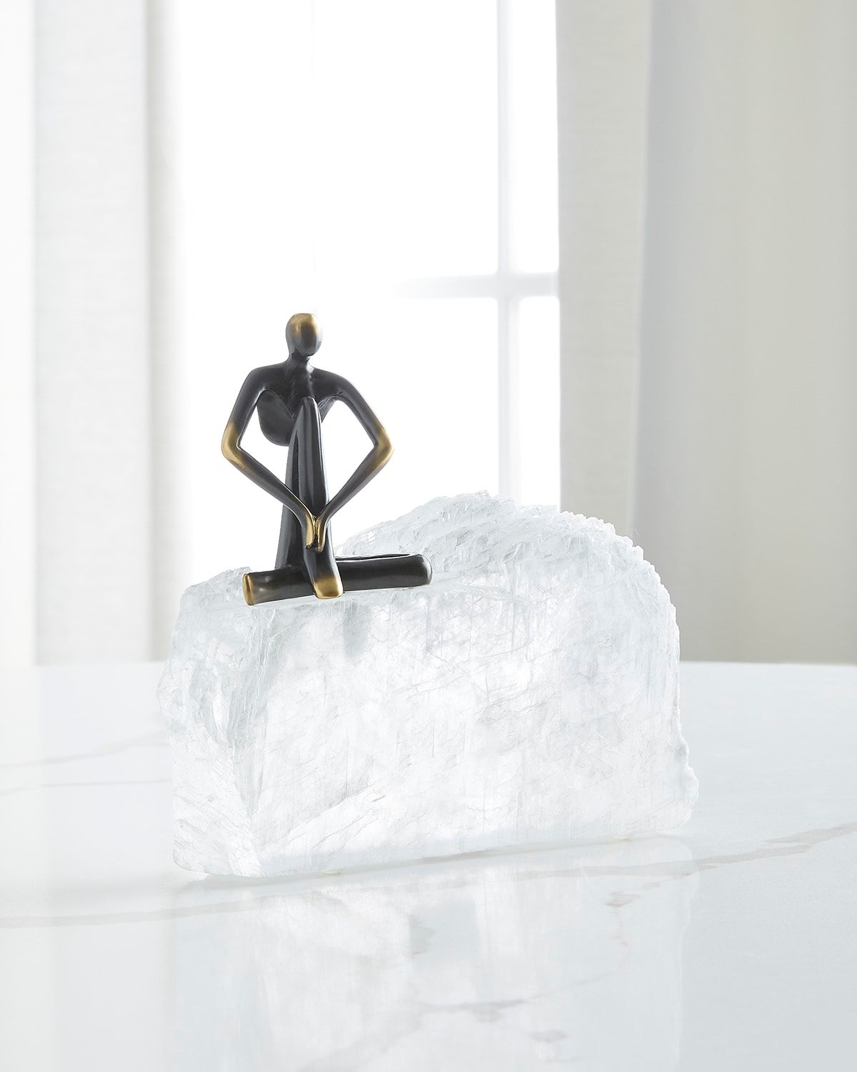 Man on Edge II Sculpture