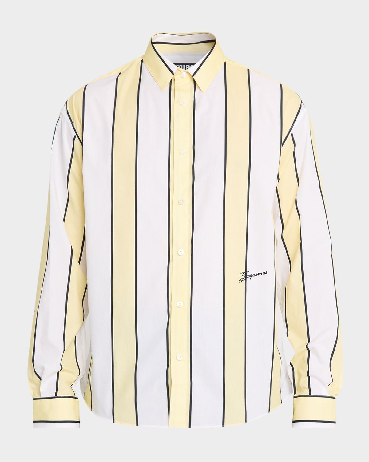 Men & apos;s Simon Stripe Cotton Sport Shirt